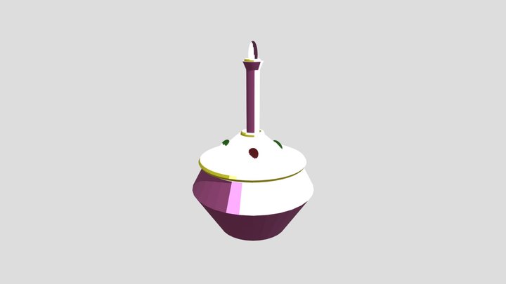Heal Bottle 3D Model