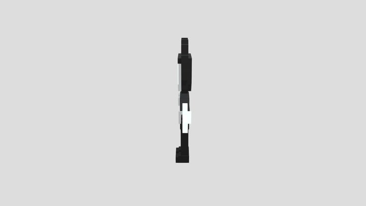 Bendy. Minecraft model 3D Model