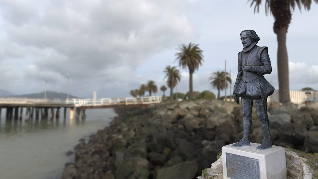 Admiral Sir George Somers by Desmond Fountain - 3D model by public-art ...