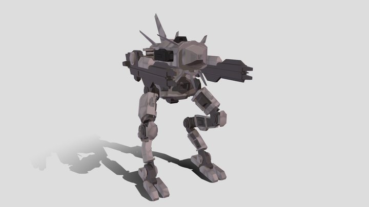 Mech Walker 3D Model
