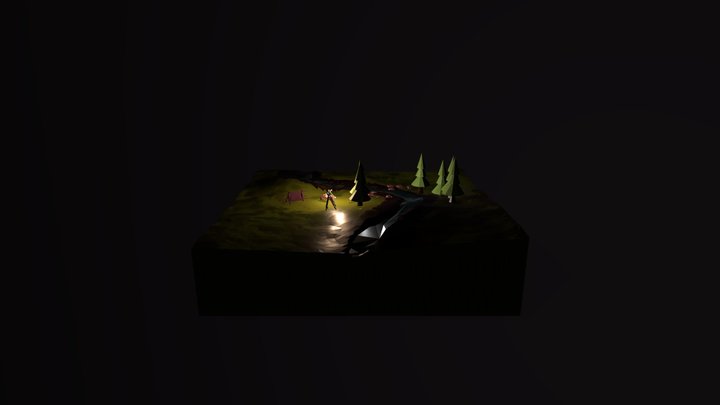 low poly environment pt texture 1 3D Model