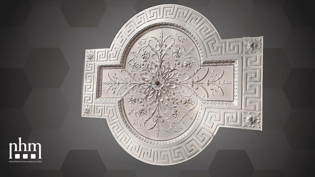 Ceiling rosette in Hall 10