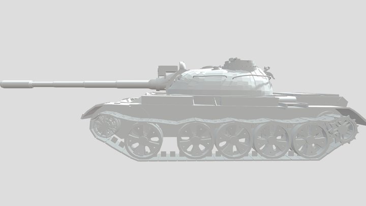 T-54M mod. 1977 [DENIED] 3D Model