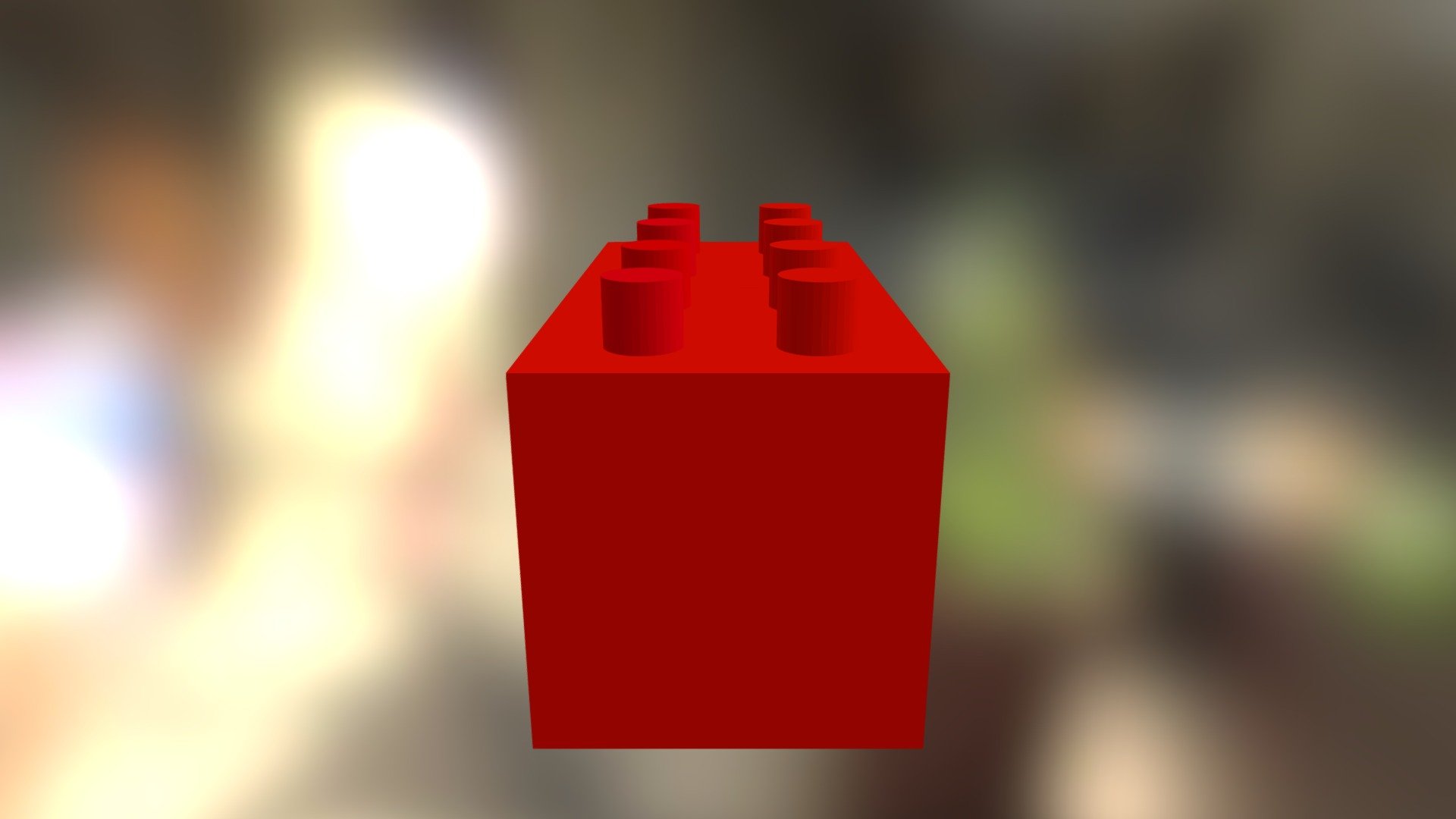 Klocek Lego normalny dwójka 2