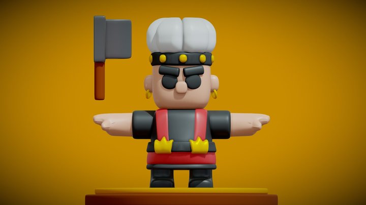 🔪 Butcher 🔪 3D Model