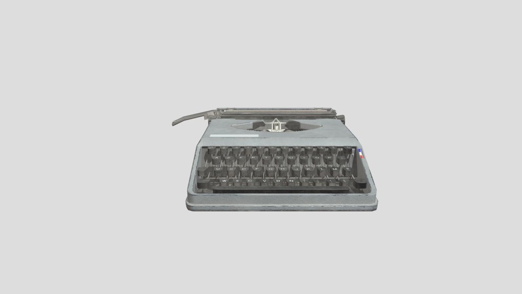 Hermes Baby Typewriter Gray