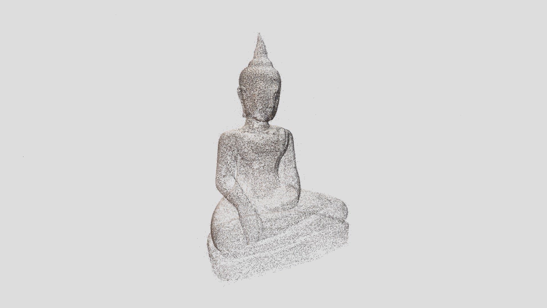 Buddha point cloud