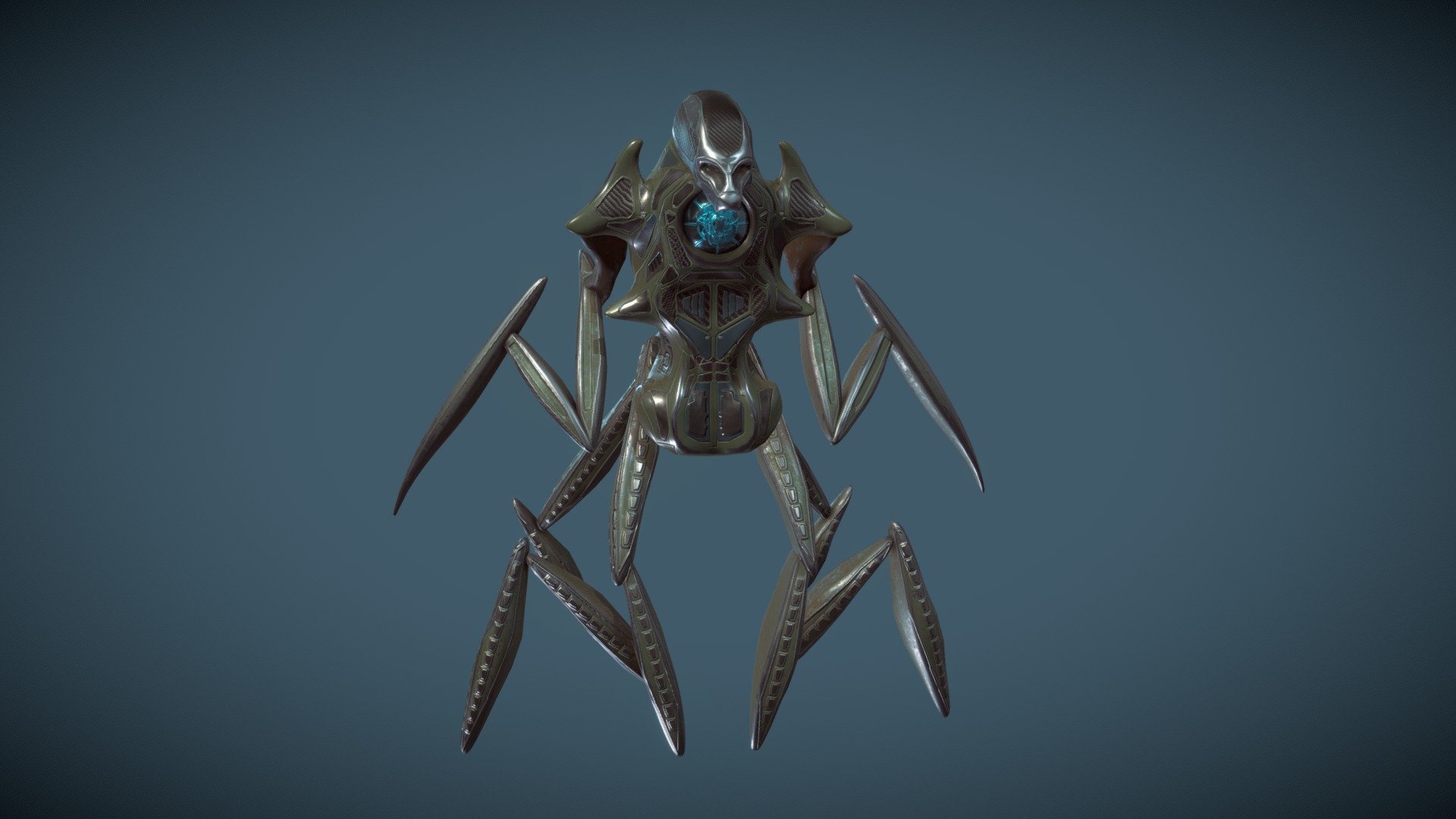 Mantis Mech - 3D model by MikeLenehan (@MickLenehan) [515e87d] - Sketchfab