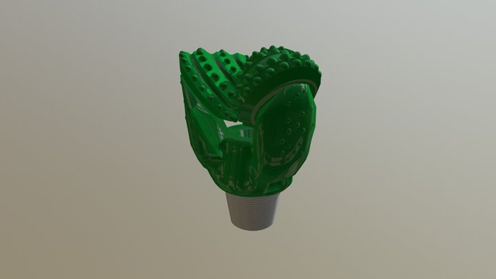 Drill Head 3D Model