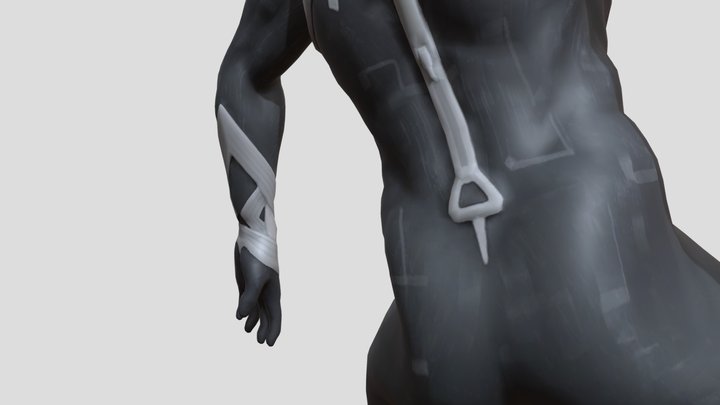 Hip Hop Dancing 3D Model