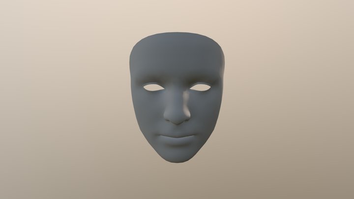 Eye Blink Right 3D Model