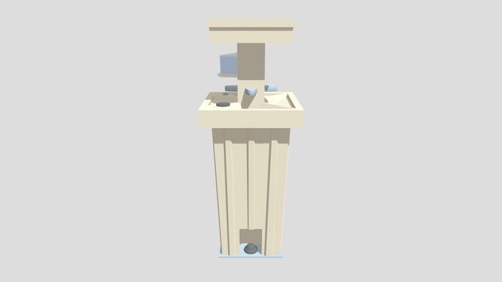 Portable Hand Wash Station 3D Model