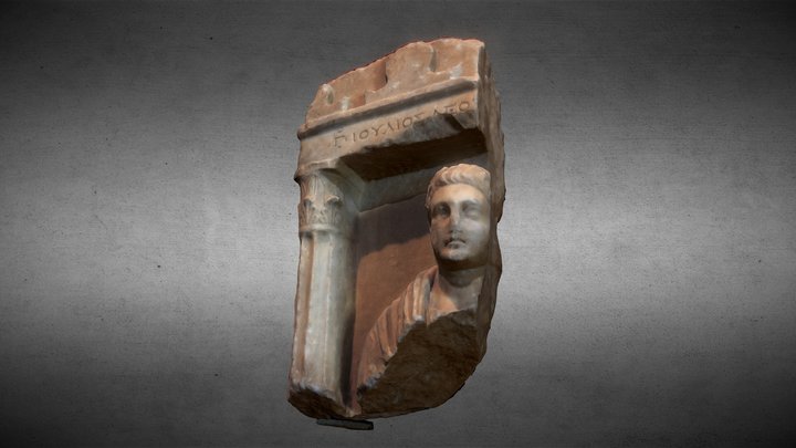 Fragment of Attic stele – Gratis 3D-model STL