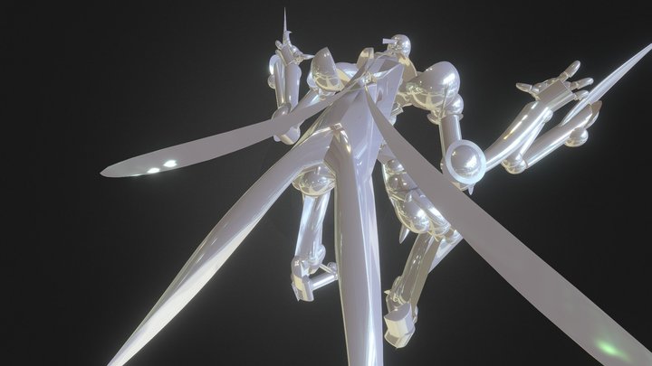 Praying mantis 3D Model