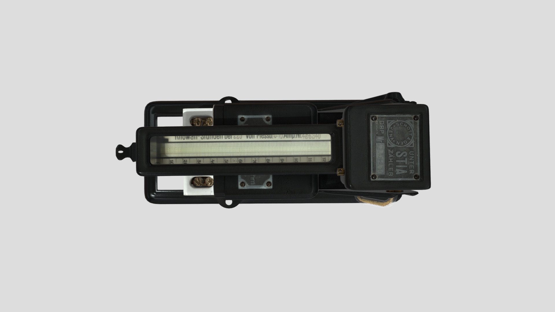 Stia meter for direct current ampere-hours