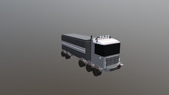 Felix Lego Truck 3D Model