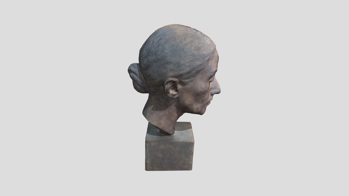 N.Iordanishvili. Sculpt. E.Gachechiladze 1983. 3D Model