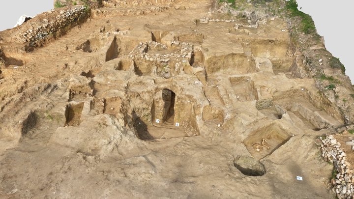 ancient cemetery 3D Model