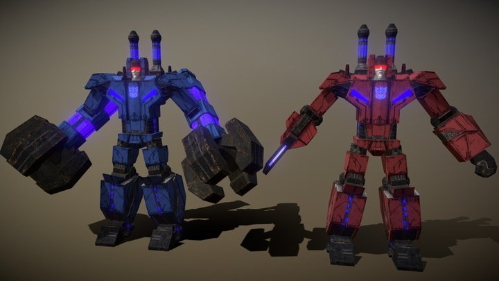 Transformers Fall Of Cybertron Minicons – Modello 3D gratuito STL