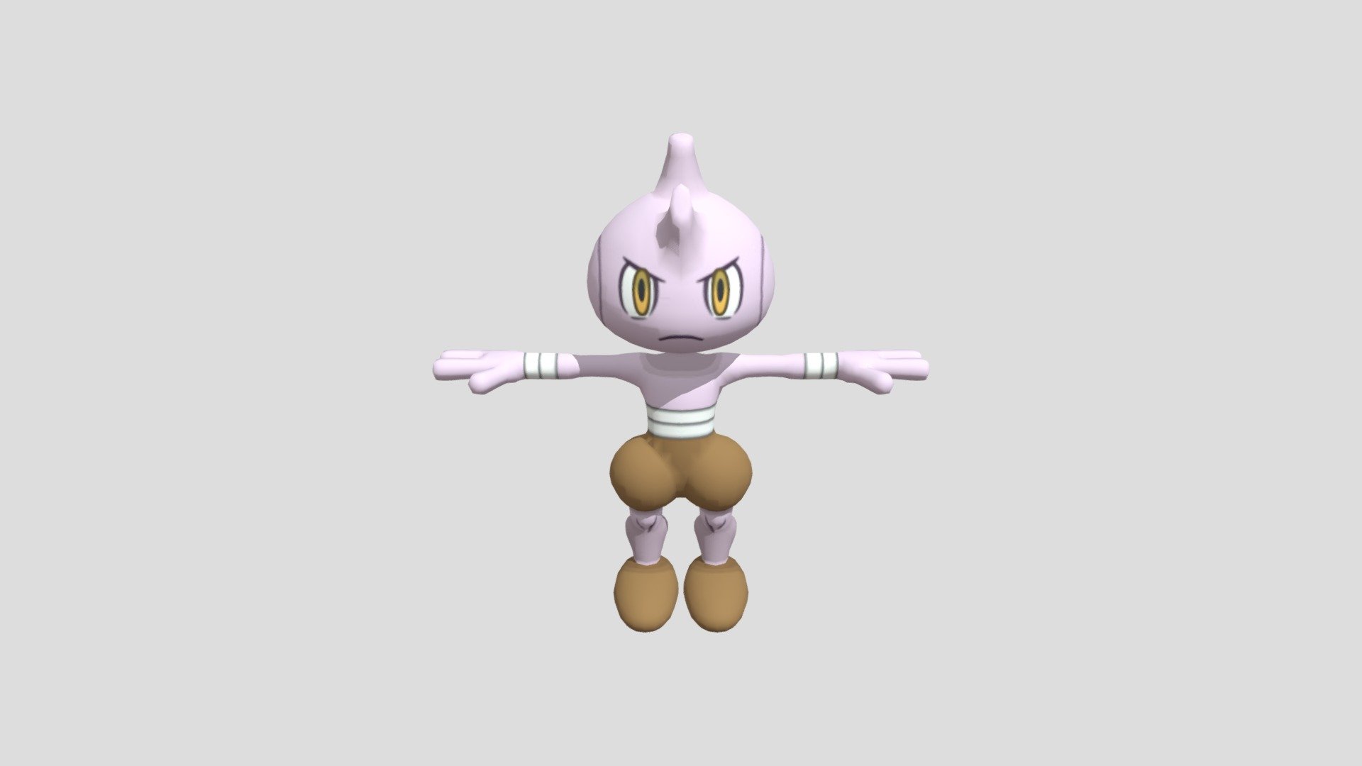 Hitmonlee 3D models - Sketchfab