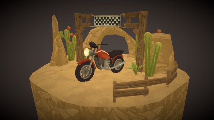 Offroad Assets 3D Model