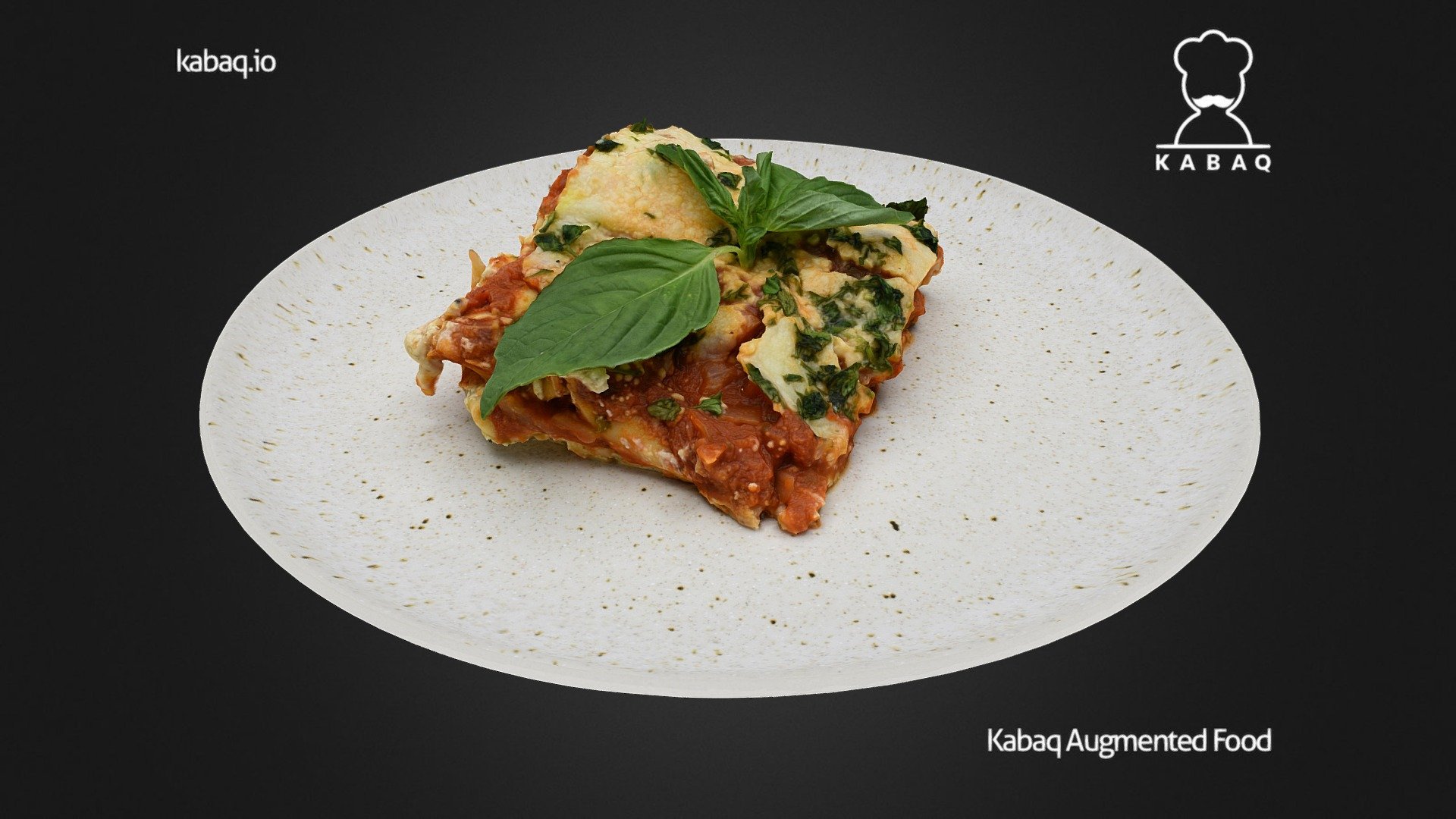 Cook Unity Vegetable Lasagne 3D Model By Kabaq Augmented Reality 