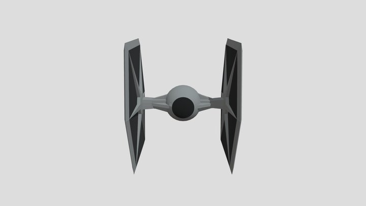 TIE Fighter 3D Model