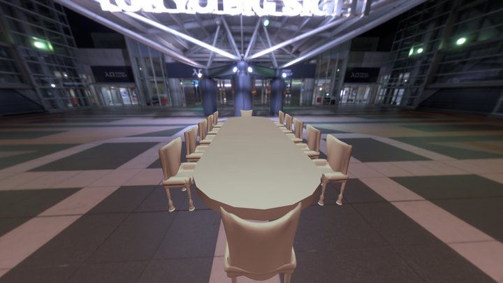 ImaginX Dining Table 3D Model