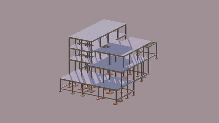 Estrutural E1 3D Model