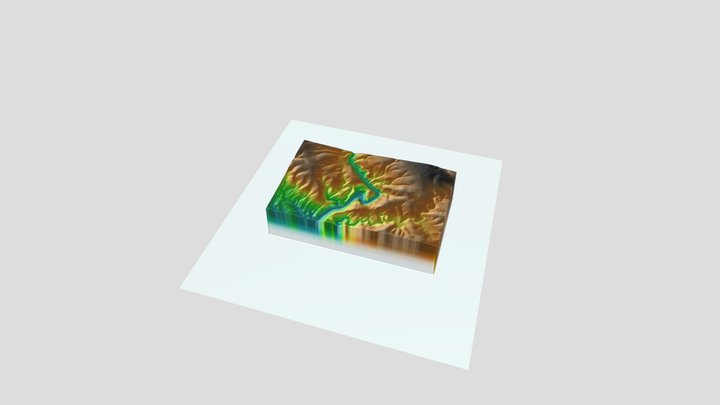3D Pico de la Muela 3D Model