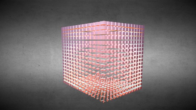 Parametric Cube 3D Model