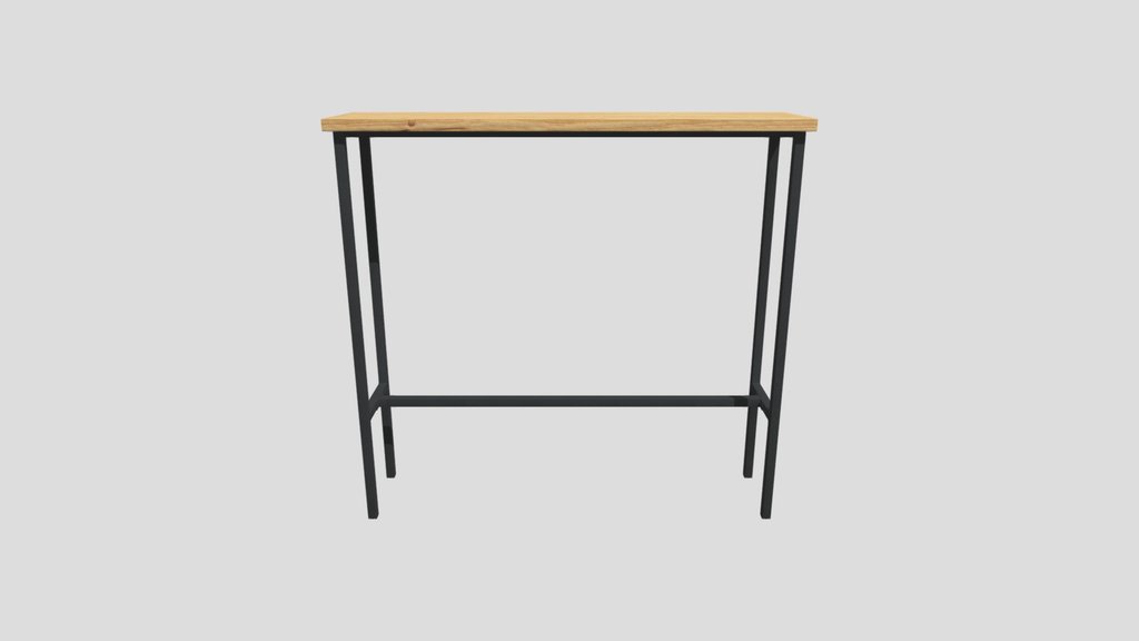 Industrial Table Bar 120x30x112