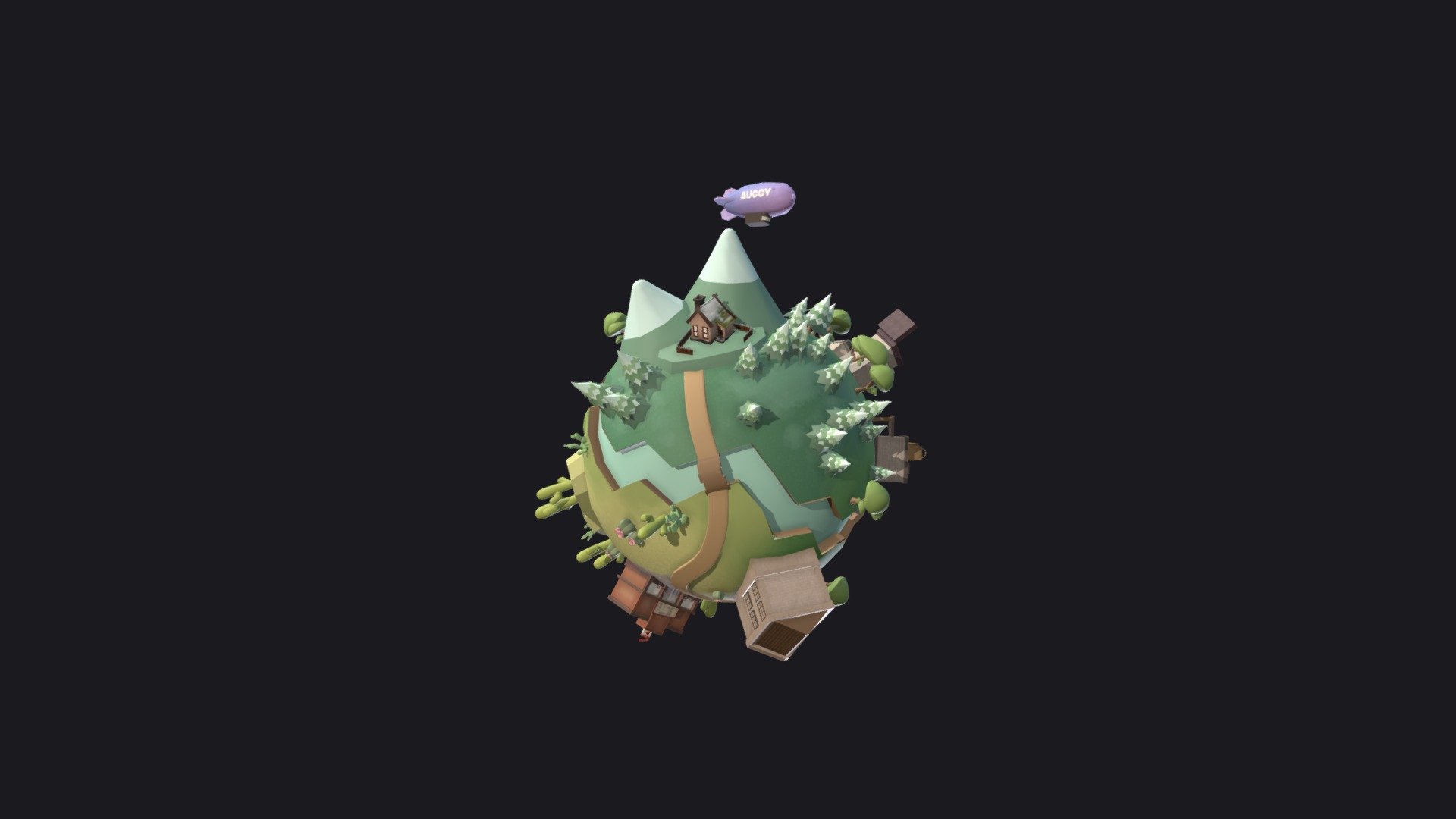 Auggy_World_V02 - 3D model by Defient3D [516f096] - Sketchfab