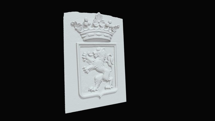 Blason_Pauillac 3D Model