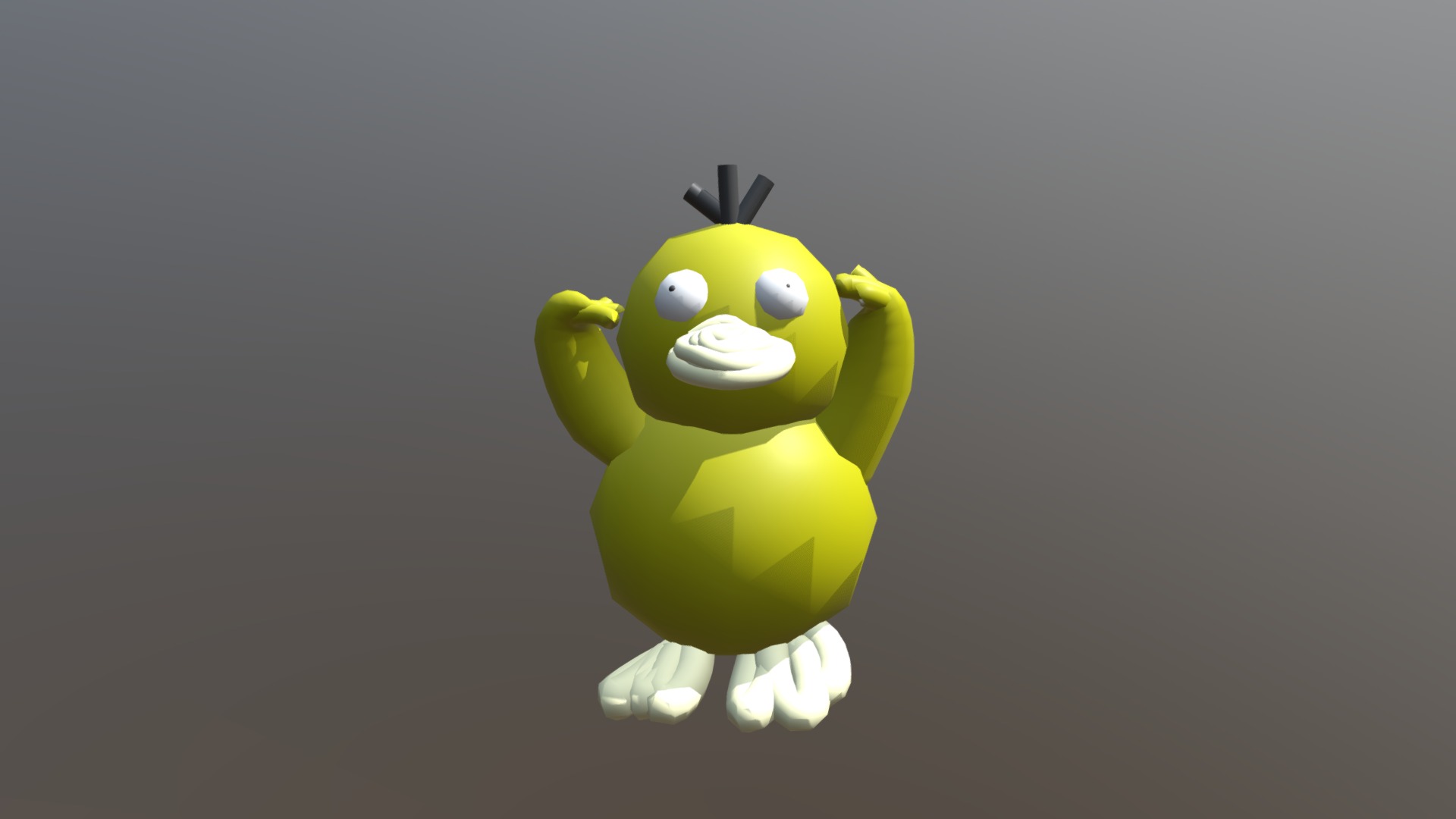 Psyduck - Download Free 3D model by CobyPal (@cobyp) [51702c9] - Sketchfab