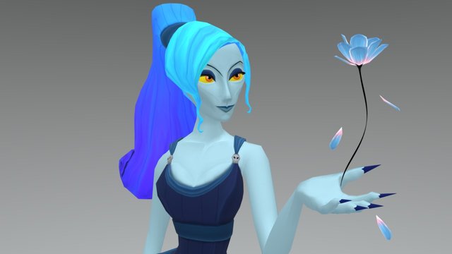Megara Goddess of the Underworld Disney Infinity 3D Model