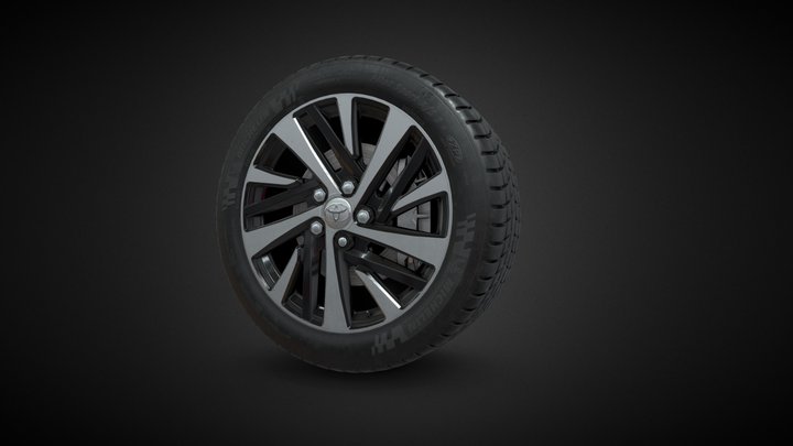 Alloy Wheel 3D Model