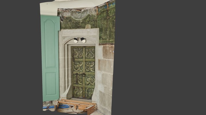 Hôtel cantonal de Fribourg (Suisse) 3D Model
