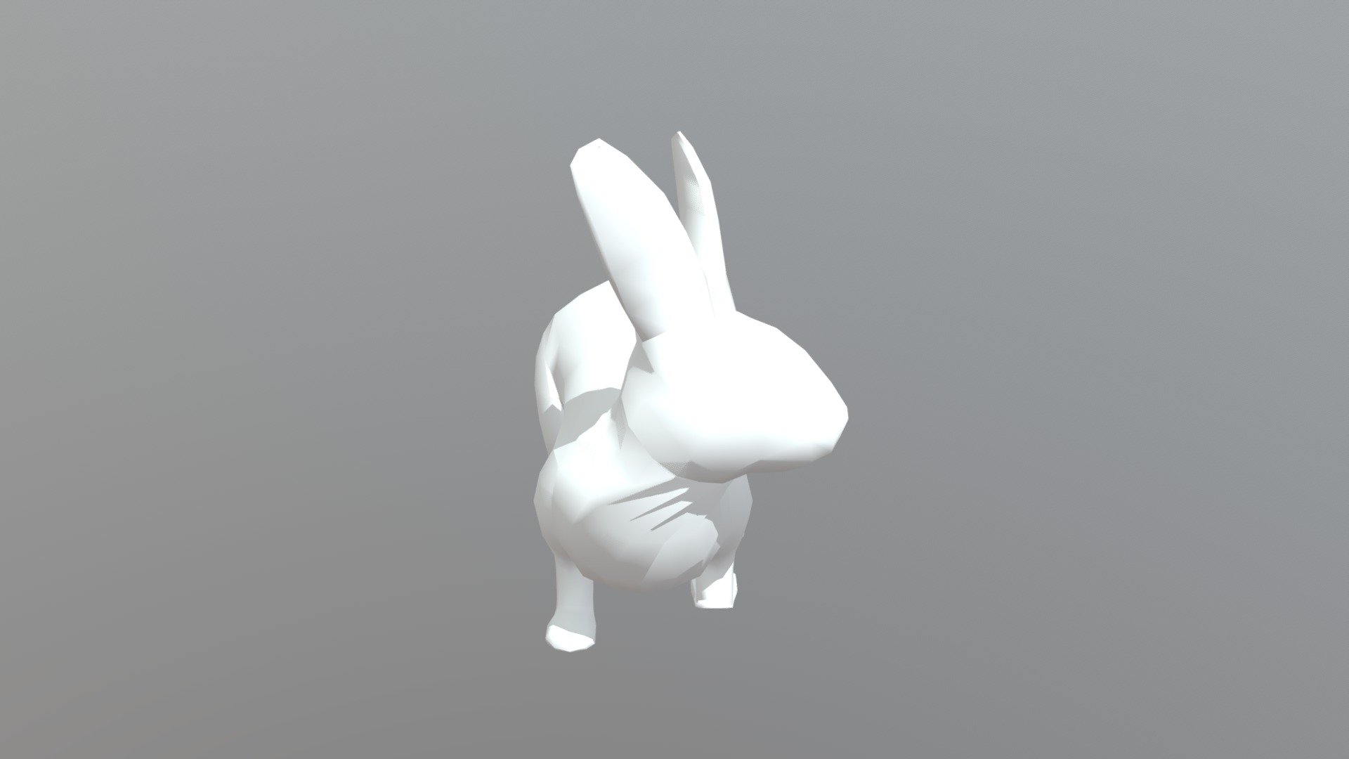 Another Rabbit Turned Into Stone