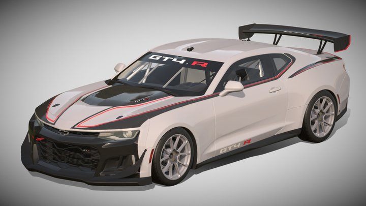2018 Chevrolet Camaro GT4R – Modelo 3D gratuito STL