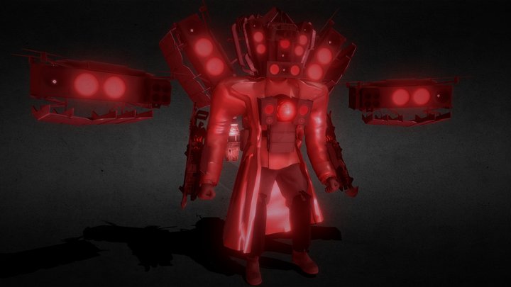 Titan Speakerman 2.0 (Spidarrund) 3D Model