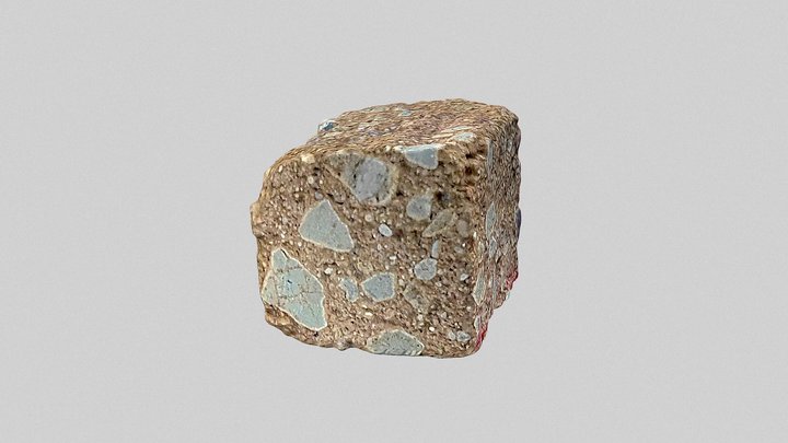 Volcanic Breccia 3D Model
