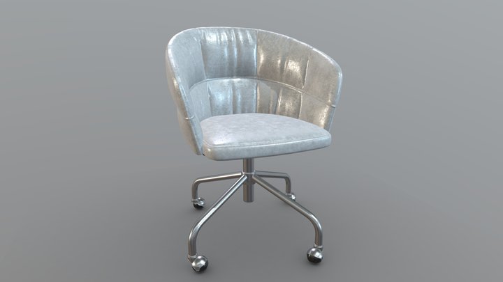 Office chairs leather gold – Modèle 3D gratuit STL