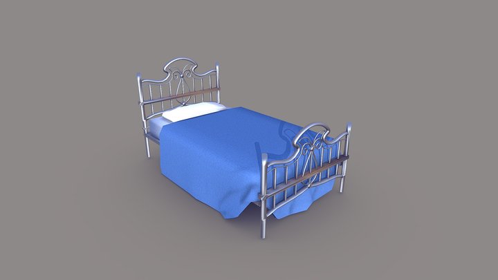 Bed 3D Model