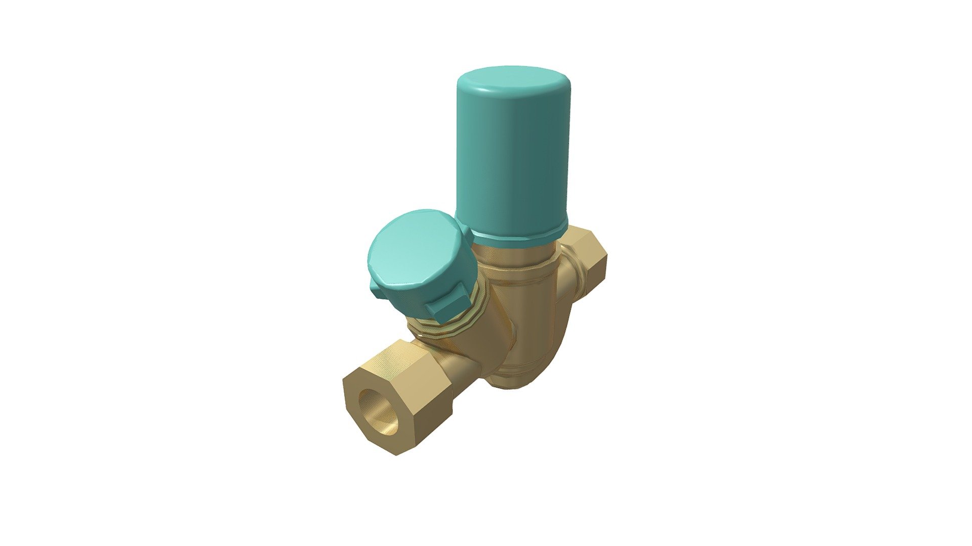 Hattersley - Thermal Circulation Valve - 2910 - 3D model by bimstore ...