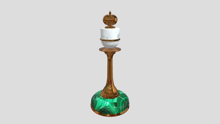 Король 3D Model