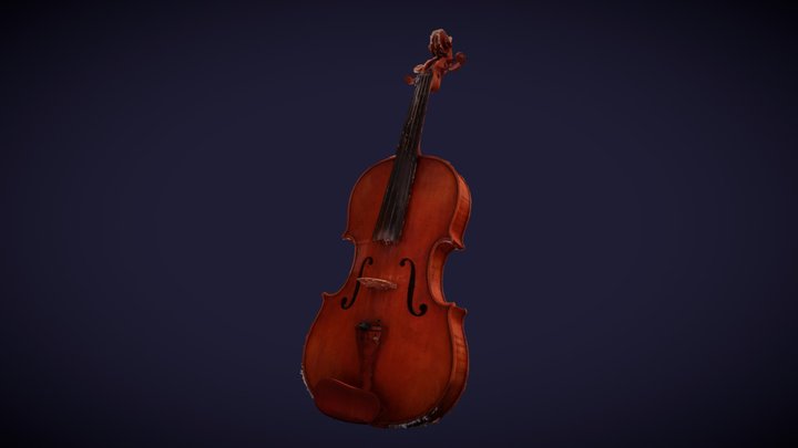 Viola 3D Model