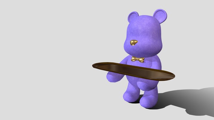 bear_key_1 3D Model