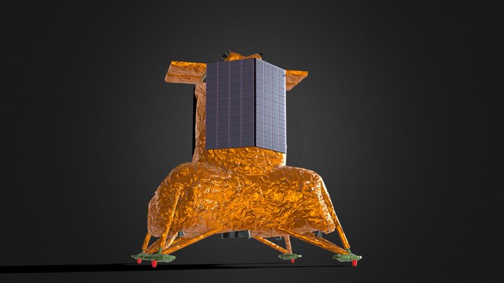 Luna-25 3D Model