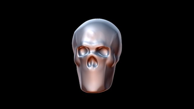 Skull Version 1 3D Model